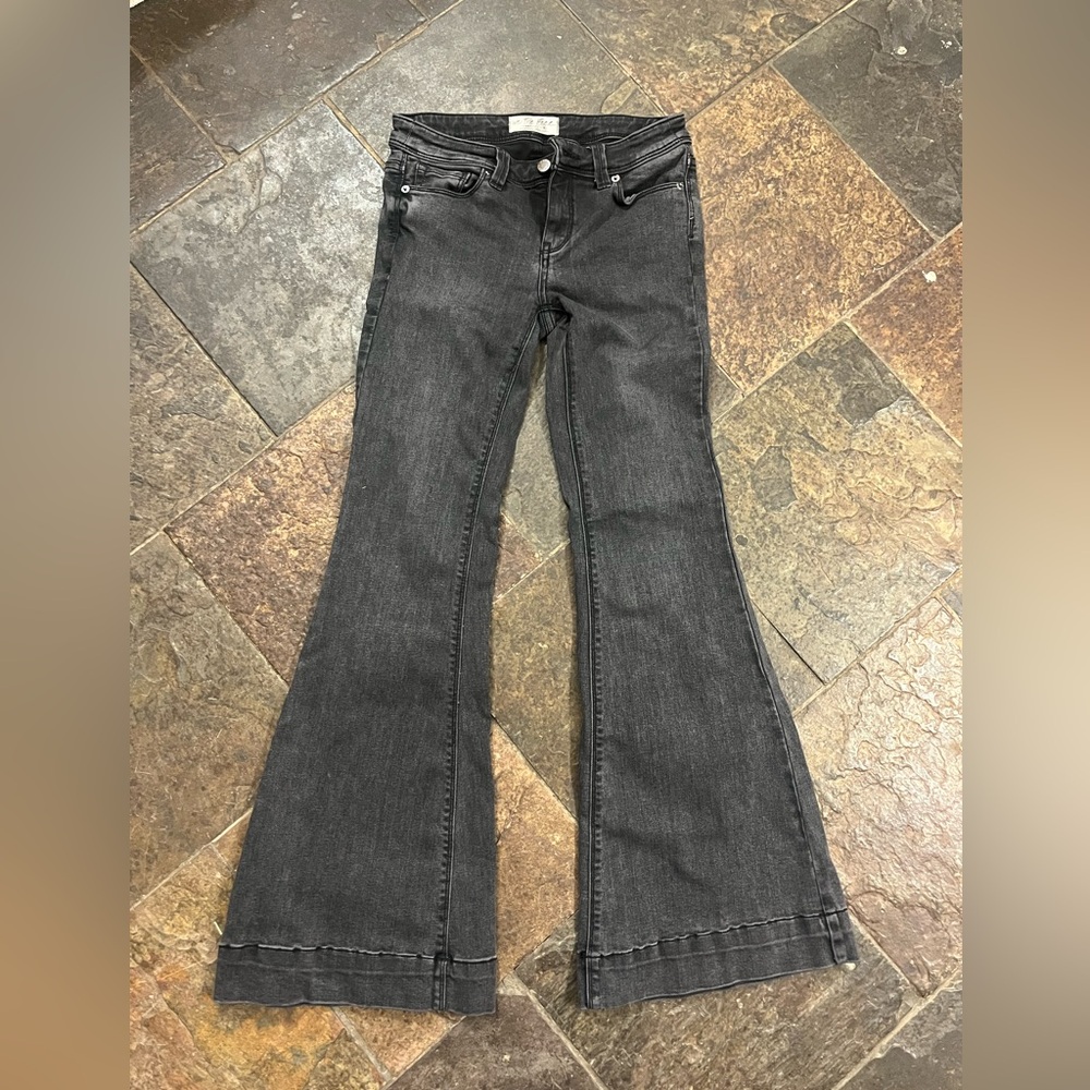 We The Free Charcoal Flare Jeans
